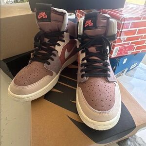 AIR JORDAN 1 HIGH ZOOM CM Womens "Canyon Rust" Shoes - Size 8.5W